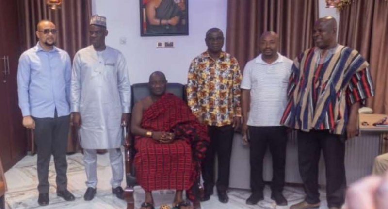 Education Minister calls on Sunyani Traditional Council