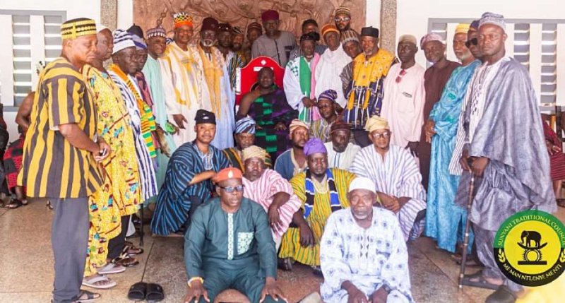 Sunyani Zongo chiefs confer with Omanhene