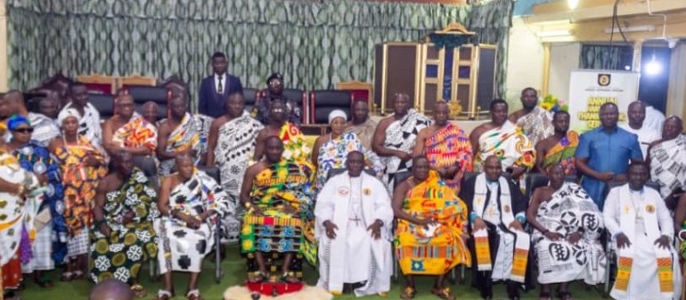 Substance abuse destroying our youth – Omanhene of Sunyani