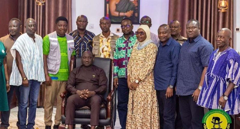 NEDCo and Sunyani Traditional Council resolve construction dispute