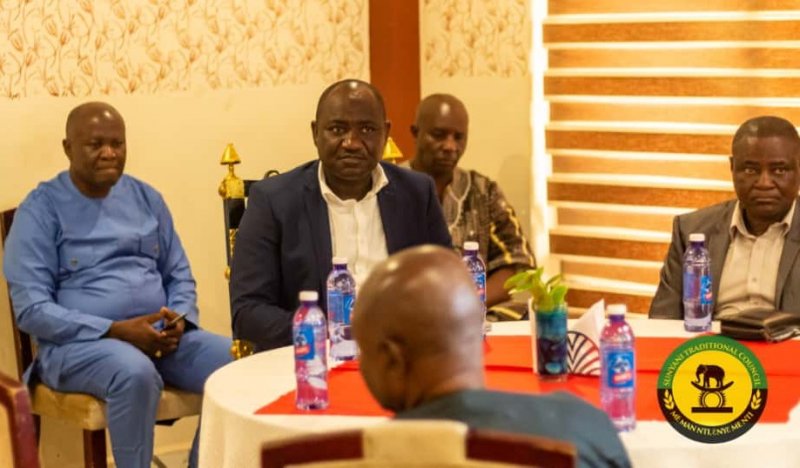 Sunyani Traditional Council confers with entrepreneurs, heads of institutions